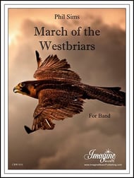 March of the Westbriars Concert Band sheet music cover Thumbnail